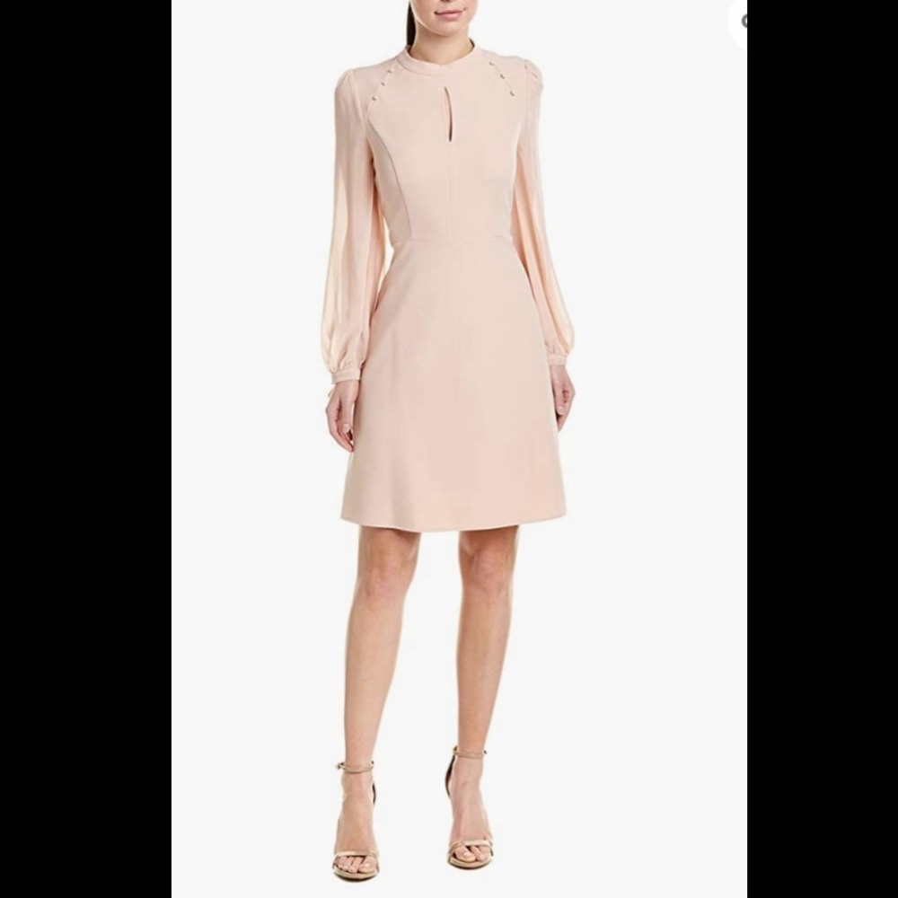 NWT Nanette Lepore Barely Blush Spring Fling Dress